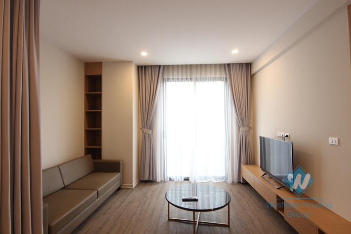 Modern apartment with one bedroom for rent in Tay Ho street, Hanoi
